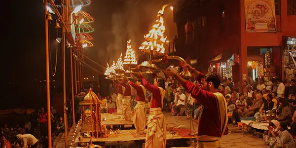 Prayers in Varanasi