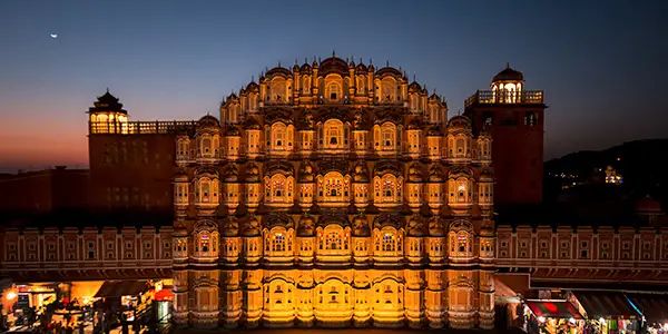 Hawa Mahal in Jaipur, Rajasthan