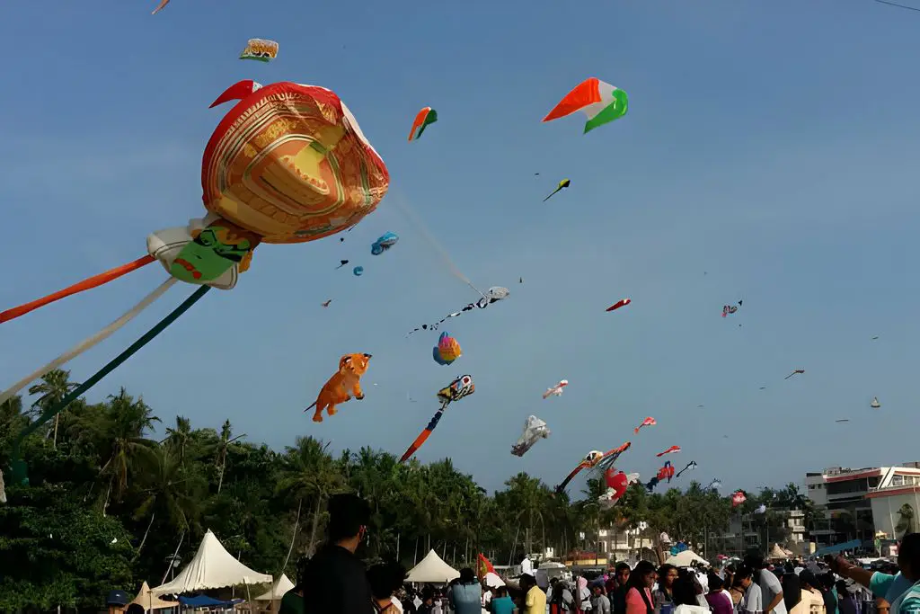 Colorful Kites Dancing in the Sky - Kite Festival 2025