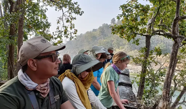 group led by our senior naturalist