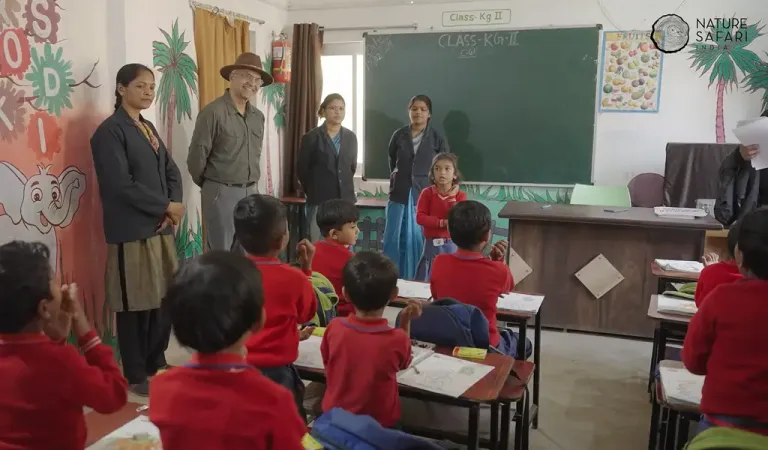 sharad kumar vats educating children