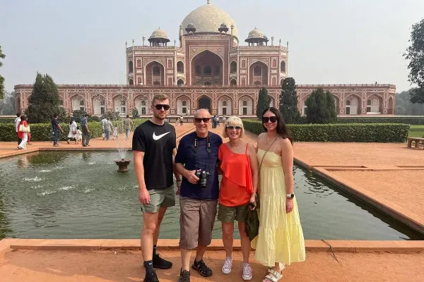Guests exploring Agra