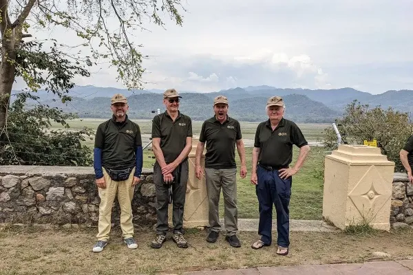 Nature Safari India Guests with Naturalists in corbett